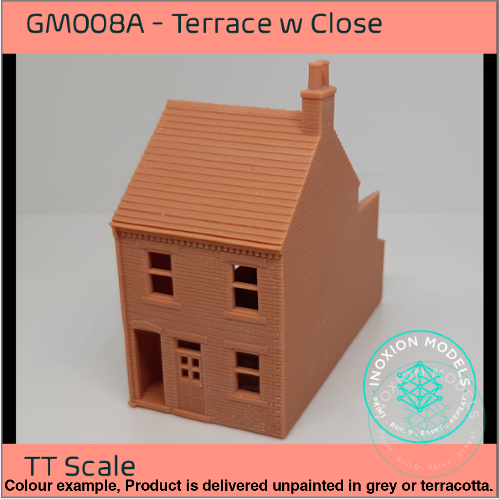 Gm008A – Terrace House W Close Tt120/3Mm Scale Tt Building