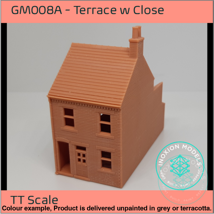 Gm008A – Terrace House W Close Tt120/3Mm Scale Tt Building