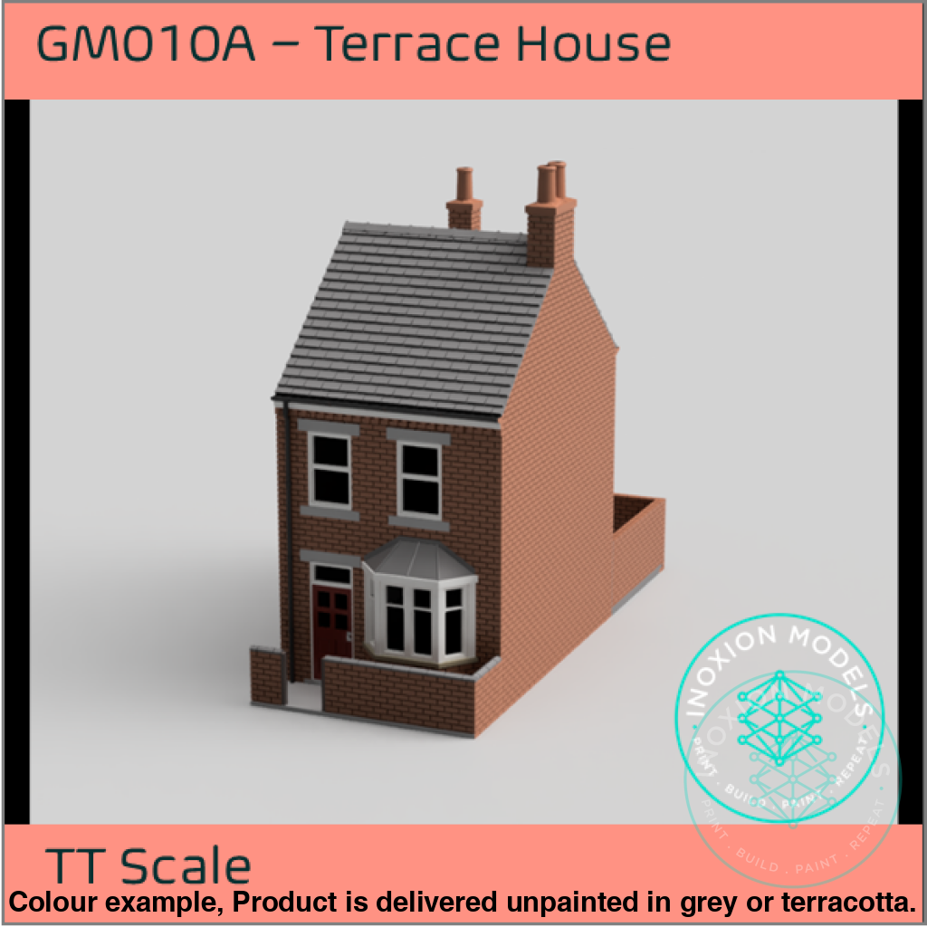 Gm010A – Terrace House Tt120/3Mm Scale Tt Building