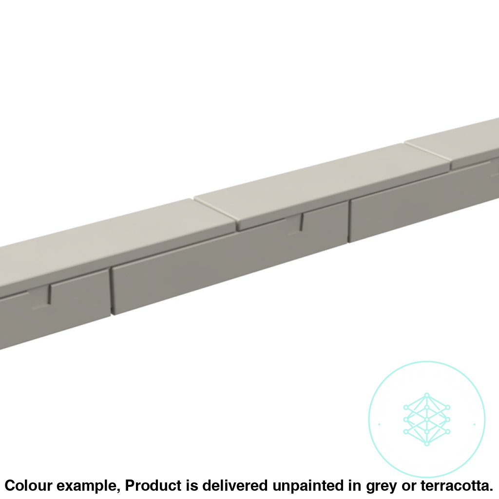 Go607A – Concrete Cable Channels Tt120/3Mm Scale Tt Accessory