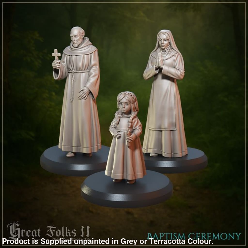 Great Folks 11 - Baptism Ceremony Medieval