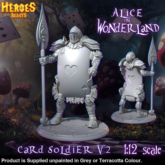 HAB - Ace of hearts soldier V2 Scale Model