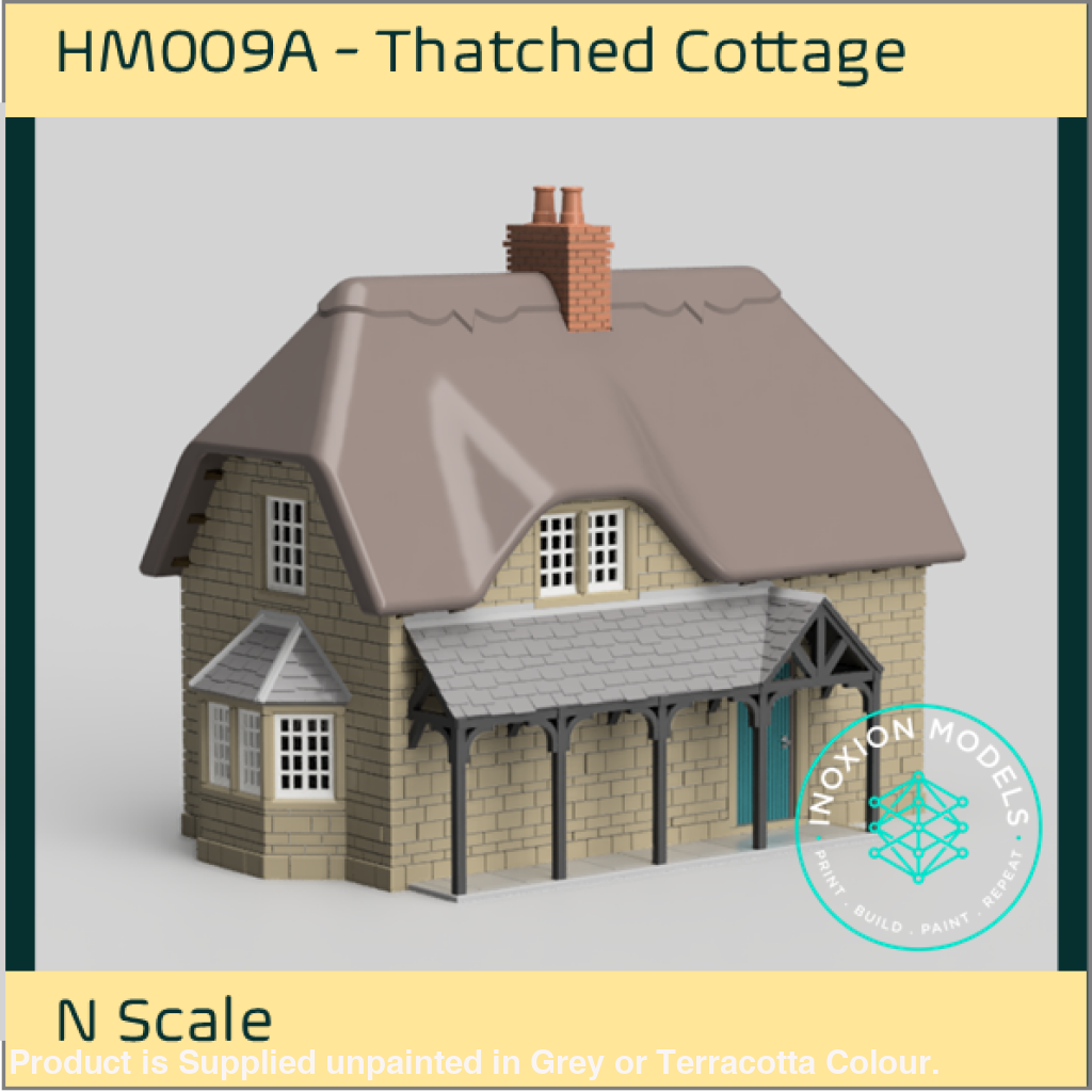 HM009A – Thatched Cottage N Scale N Scale Building