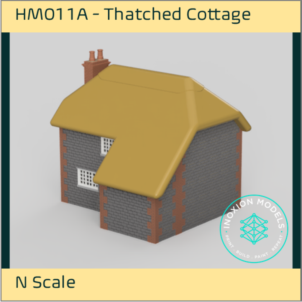 HM011A – Thatched Cottage N Scale N Scale Building