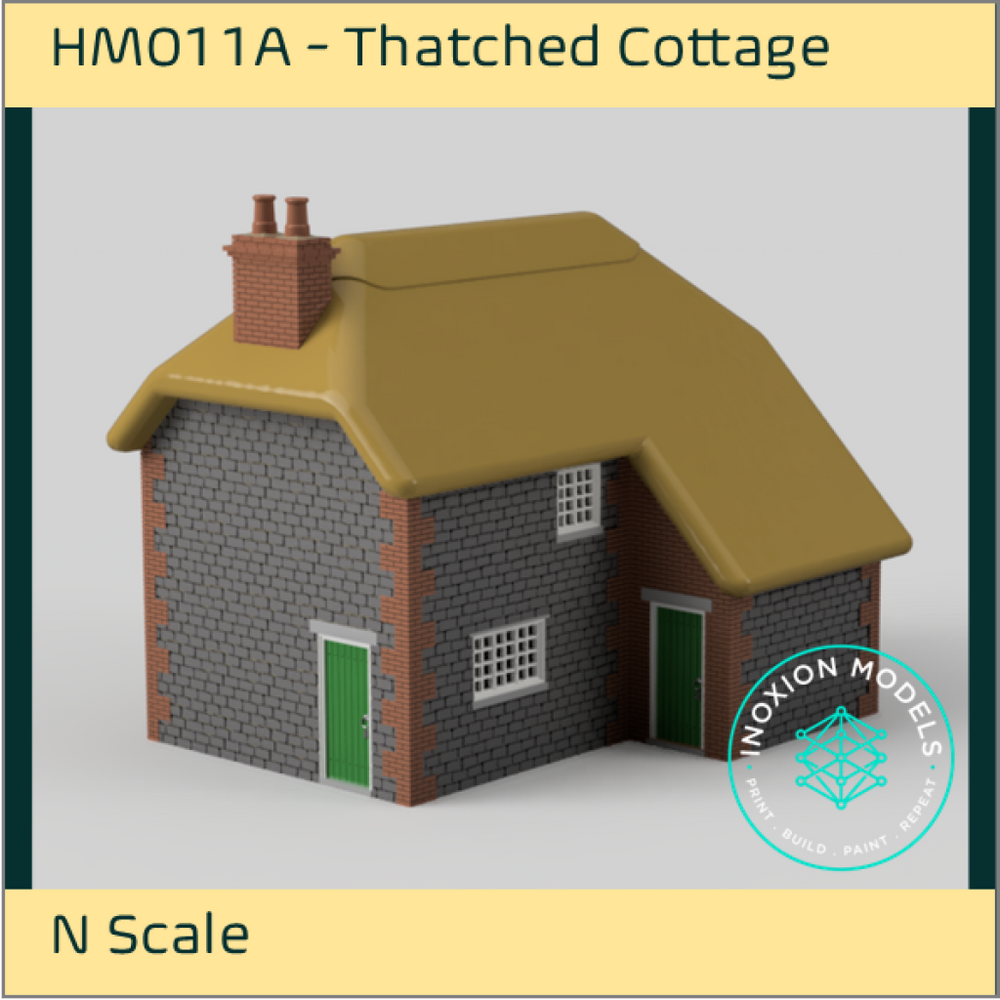 HM011A – Thatched Cottage N Scale N Scale Building