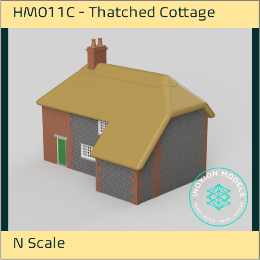 HM011C – Thatched Cottage N Scale N Scale Building