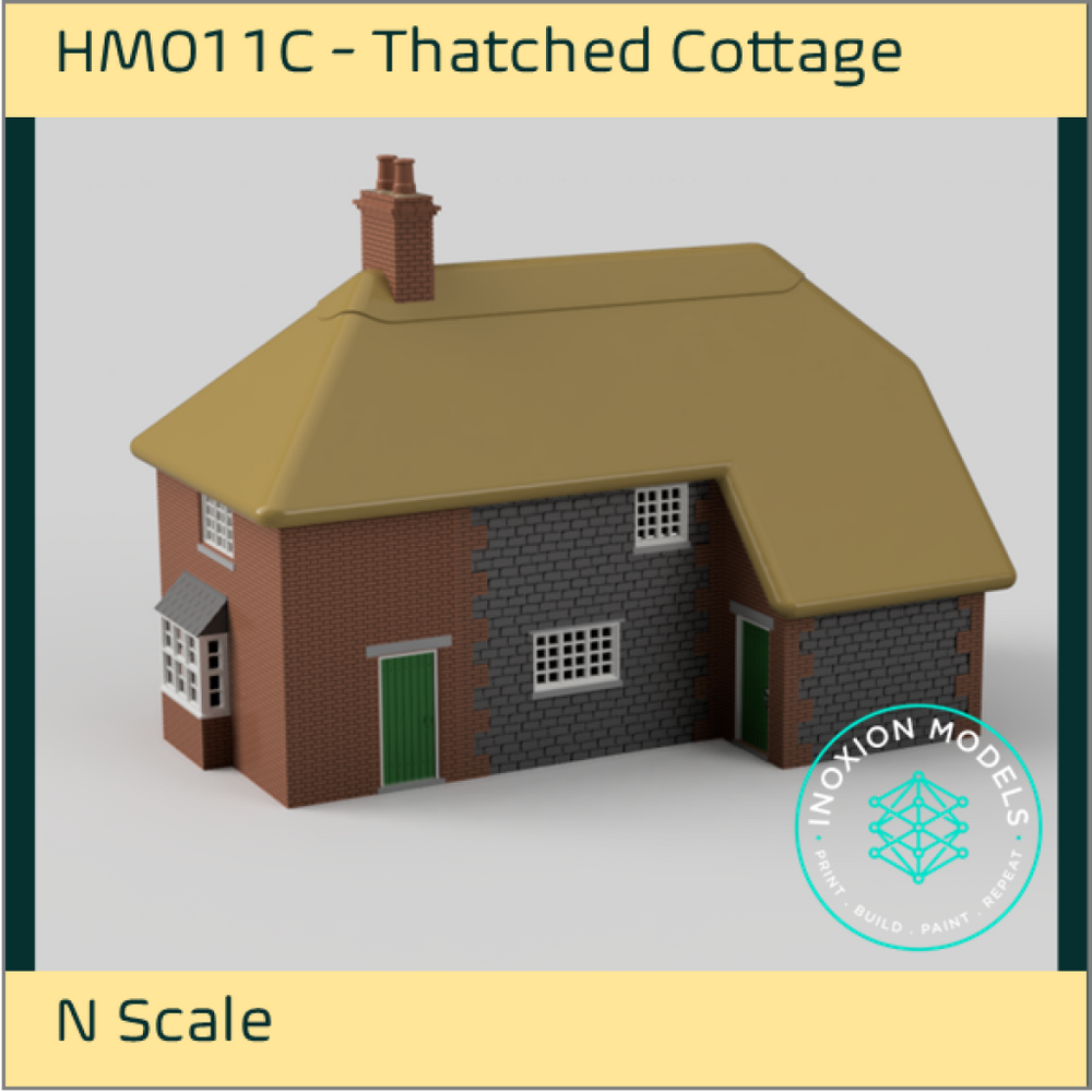 HM011C – Thatched Cottage N Scale N Scale Building