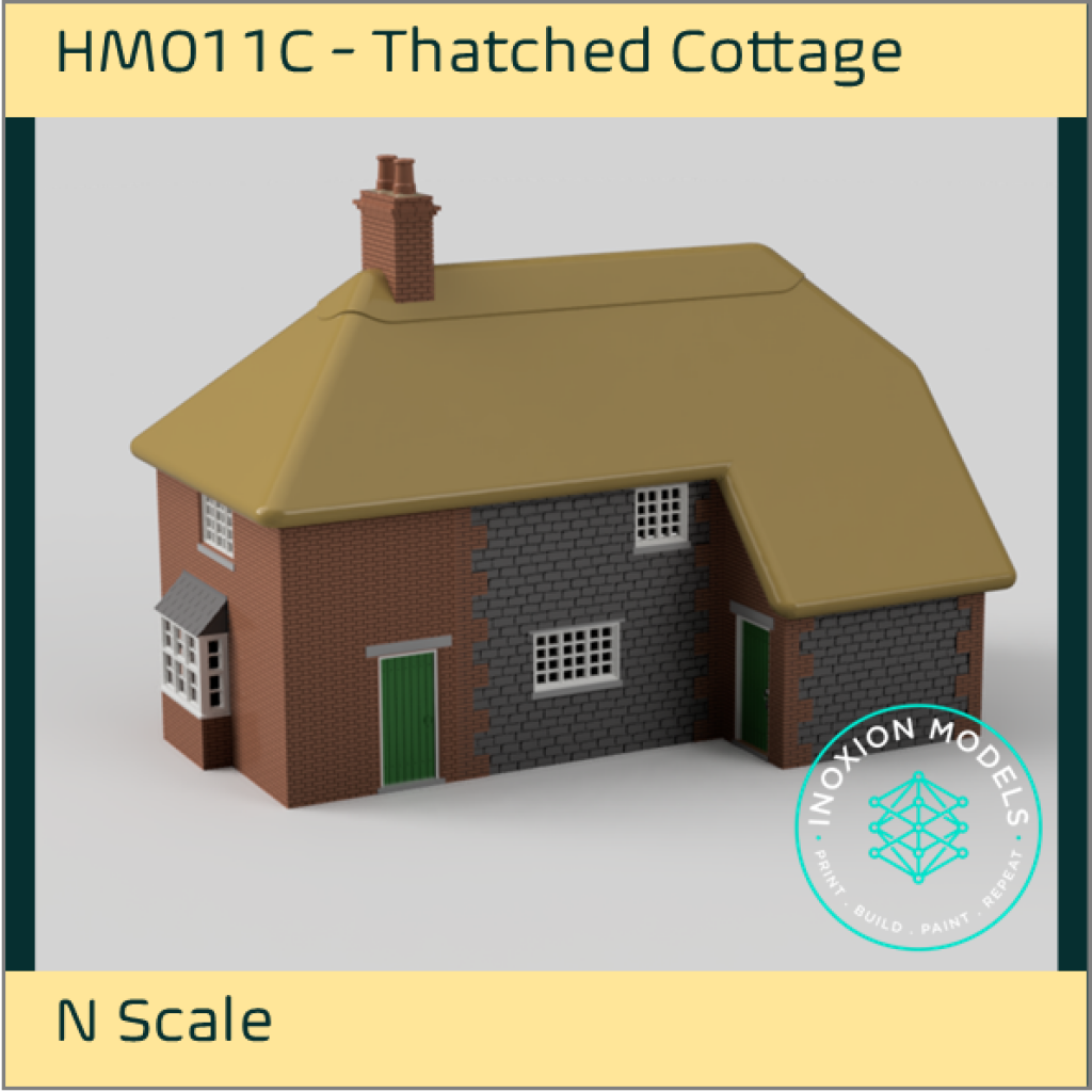 HM011C – Thatched Cottage N Scale N Scale Building