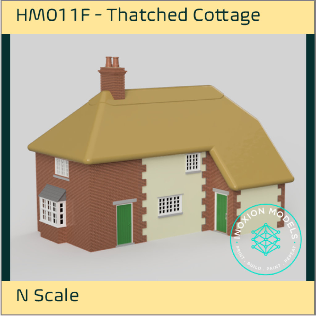 HM011F – Thatched Cottage N Scale N Scale Building