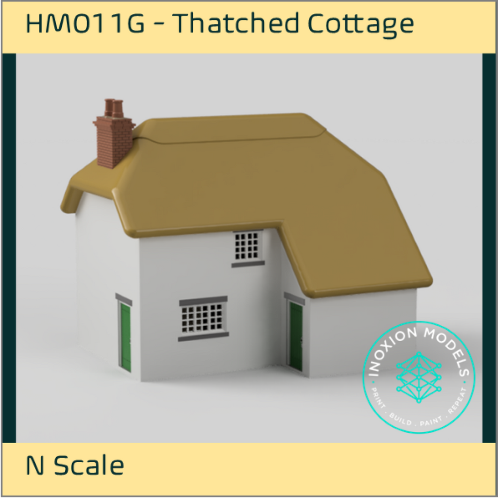HM011G – Thatched Cottage N Scale N Scale Building