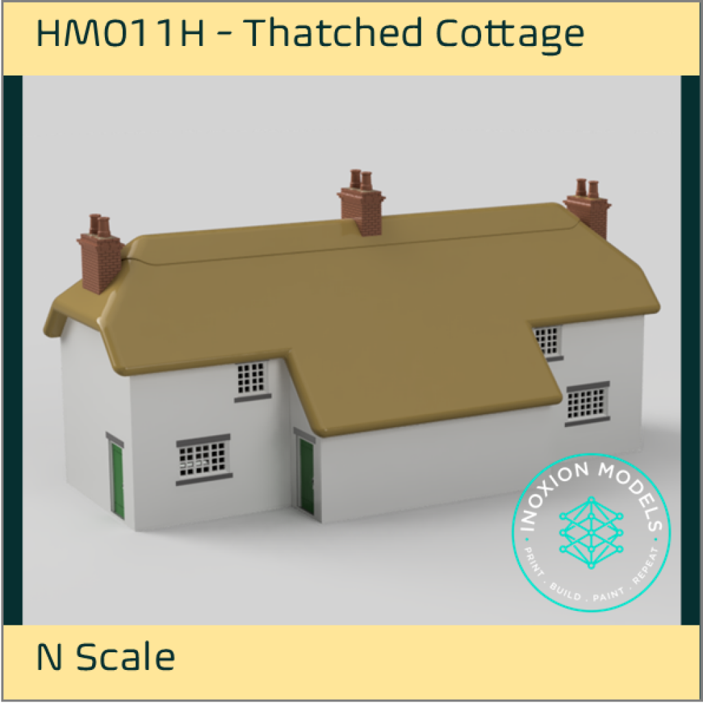 HM011H – Thatched Cottage N Scale N Scale Building