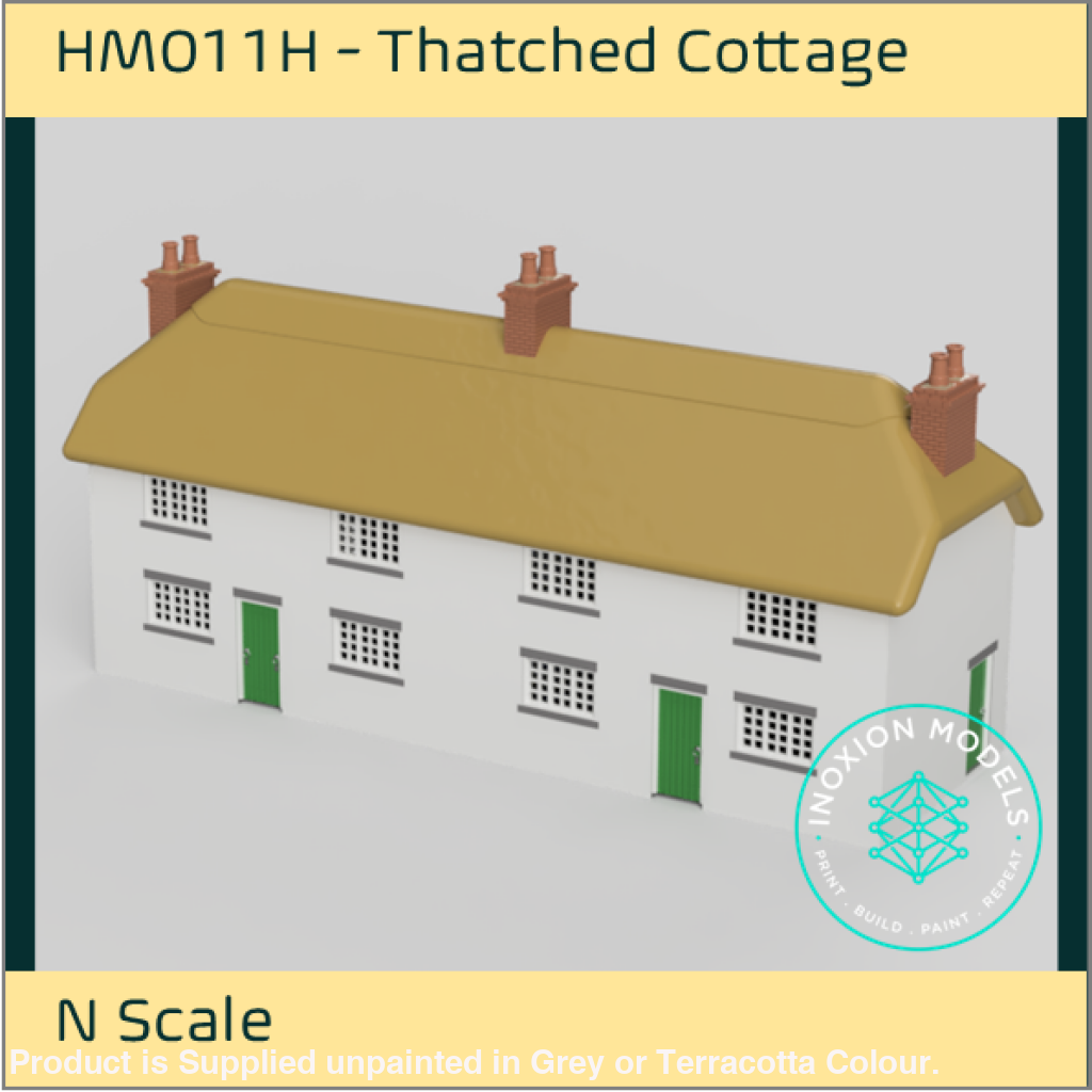 HM011H – Thatched Cottage N Scale N Scale Building