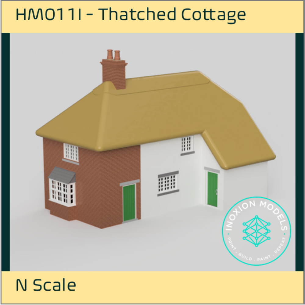 HM011I – Thatched Cottage N Scale N Scale Building