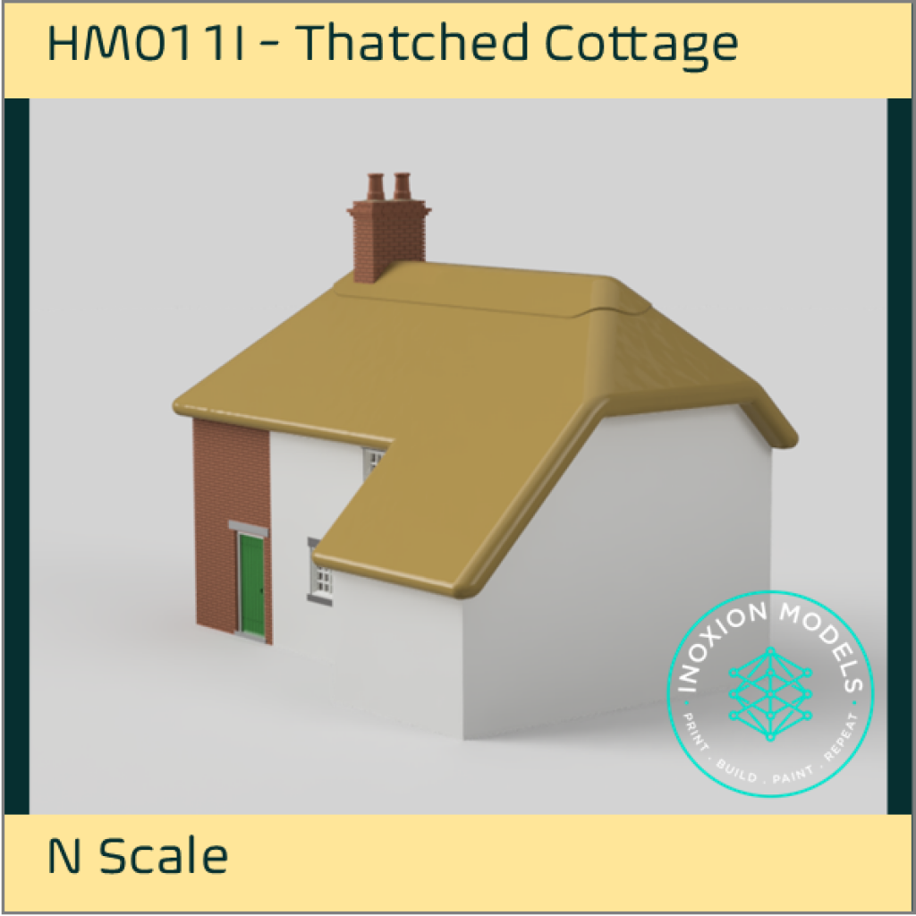 HM011I – Thatched Cottage N Scale N Scale Building