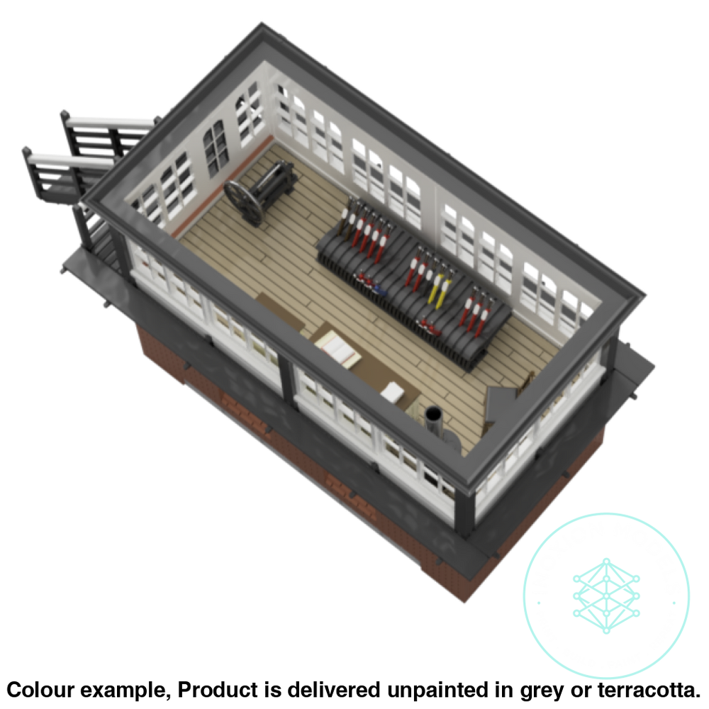 Hm809B – Lms Signal Box N Scale Building