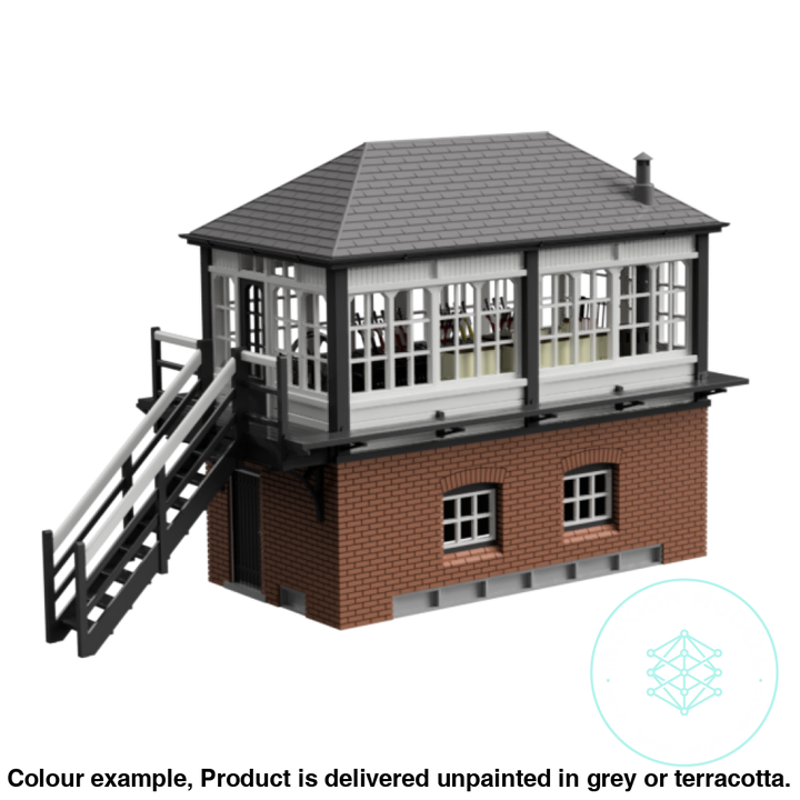 Hm809B – Lms Signal Box N Scale Building