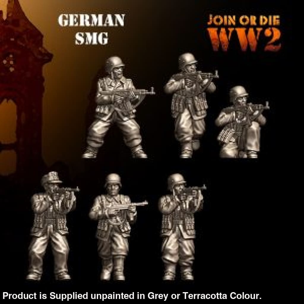 JOD WW2 German SMG 28mm 1:56 Figure