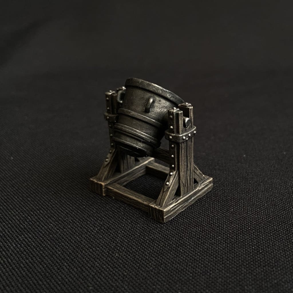 MA002 1:56 28mm Bell Mortar (Medieval Artillery) Medieval