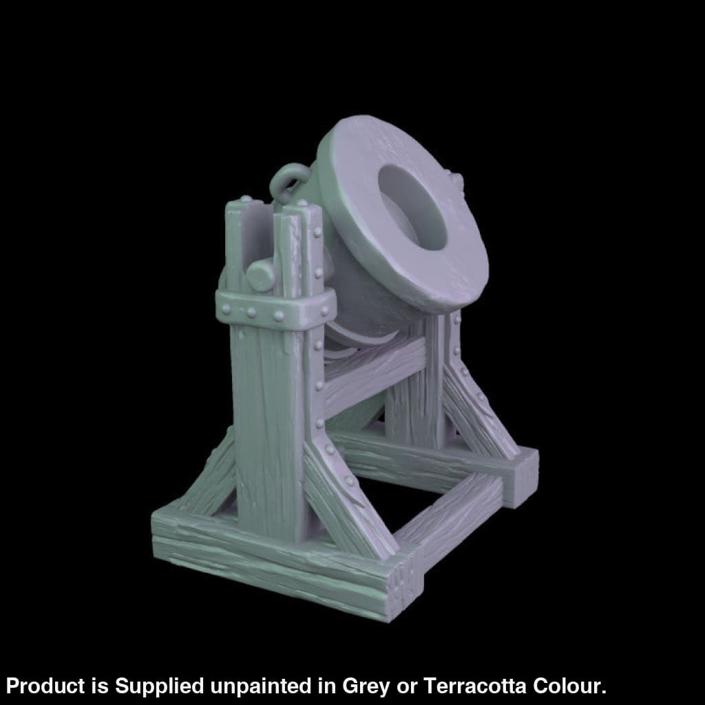MA002 1:56 28mm Bell Mortar (Medieval Artillery) Medieval