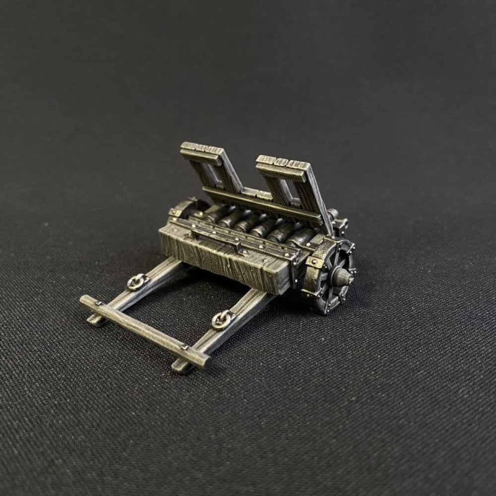 MA008 1:56 28mm Ribauldequin (Medieval Artillery) Medieval