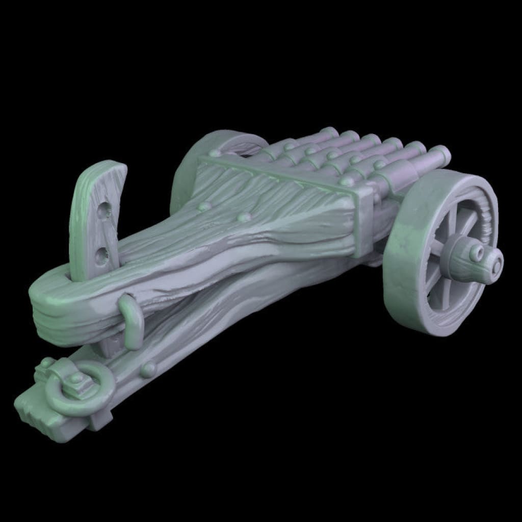 MA014 1:56 28mm Small Organ Gun (Medieval Artillery) Medieval