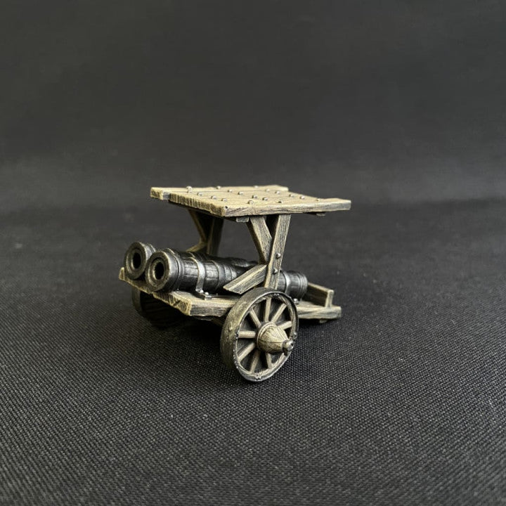 MA025 Double lashed barrels Medieval