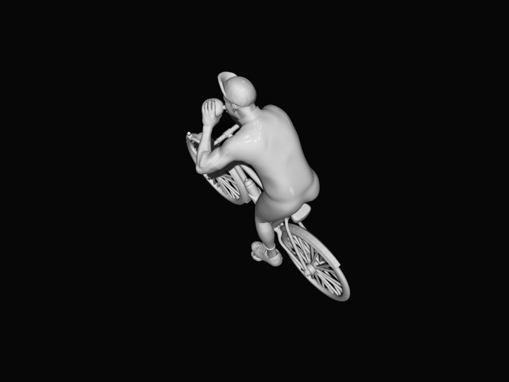 MM1073 Racing Bike Riders No 3 Figure