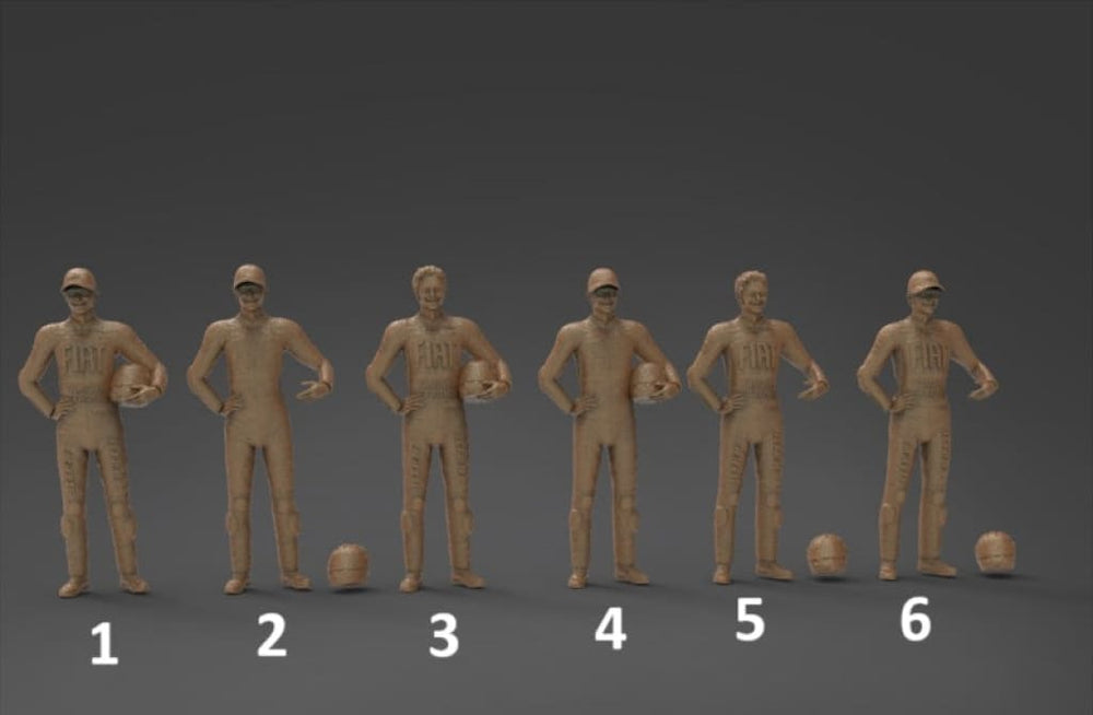 MM1111 Valentino Rossi 1:32 / No (Un painted) / 1 Figure