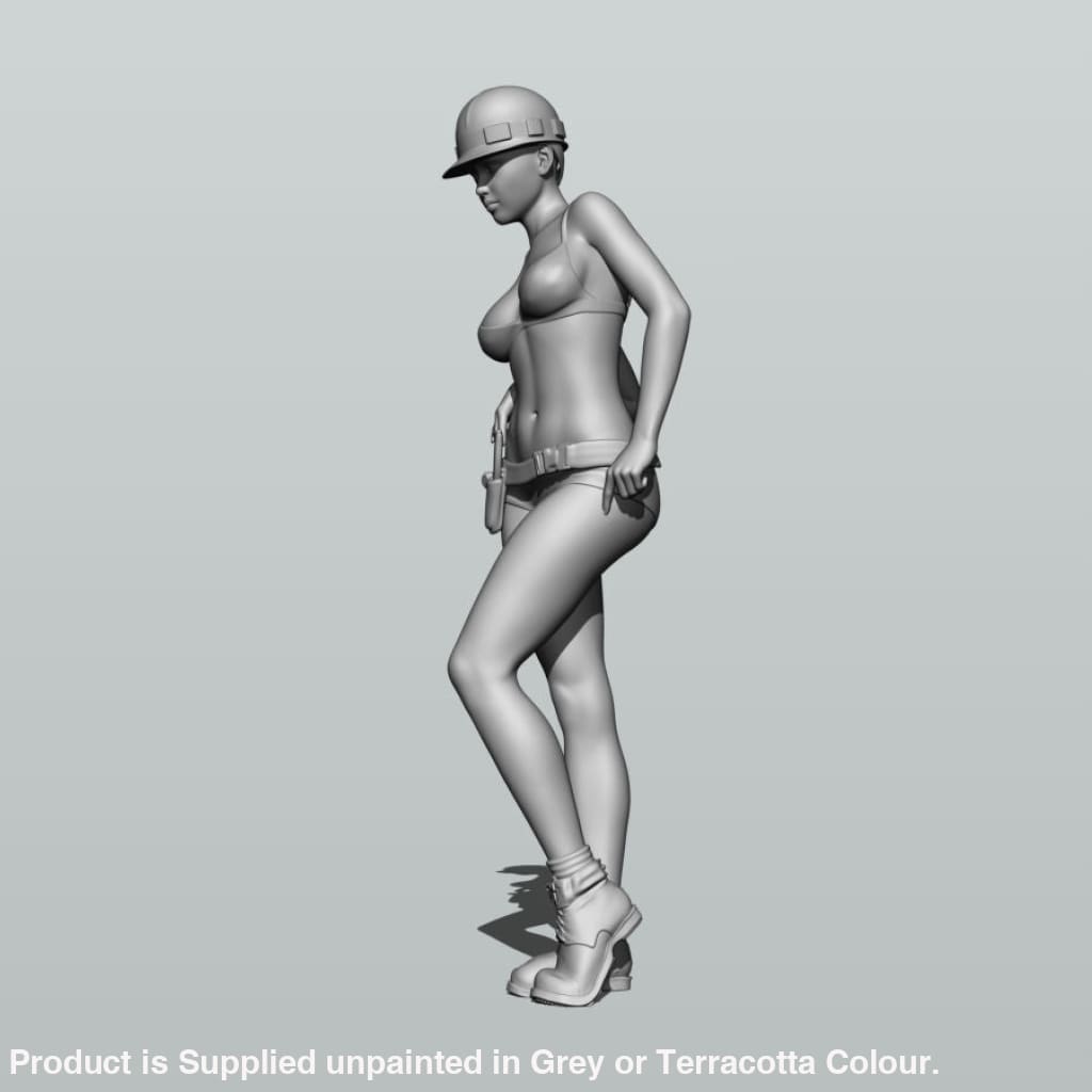 Girl Builder In Bikini Figure