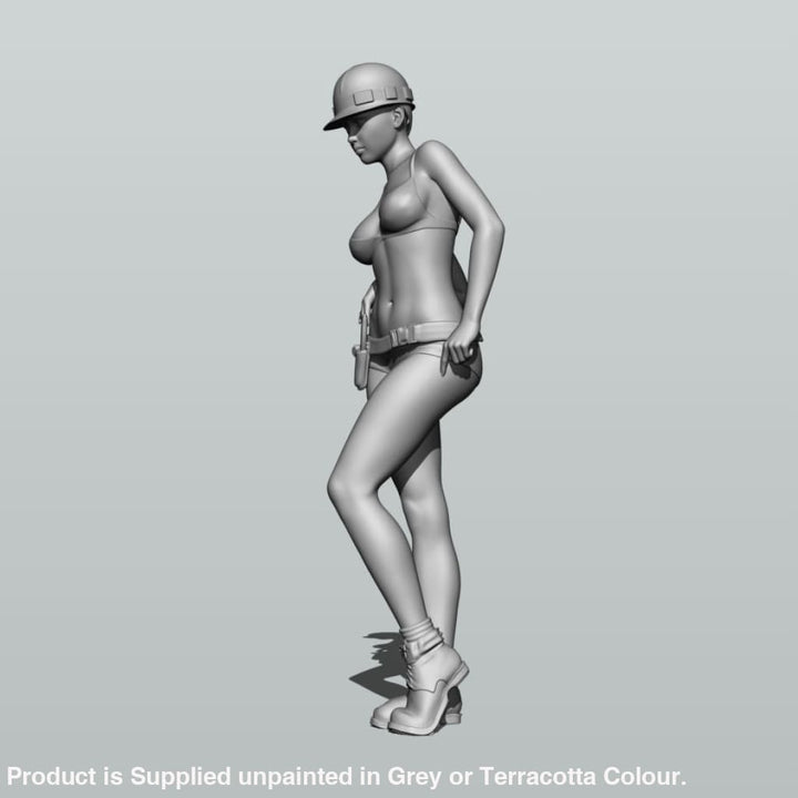 Girl Builder In Bikini Figure