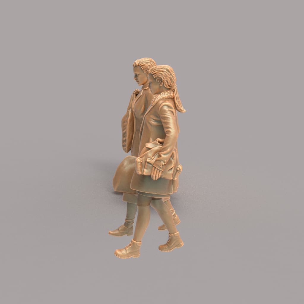 MM568 1940’s Style Mum and Daughter Figure