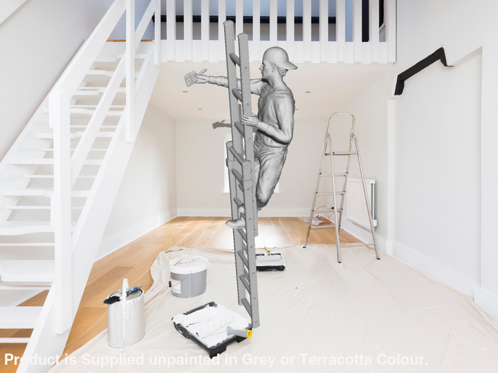 Mm719 Male Painting On Ladder B Figure