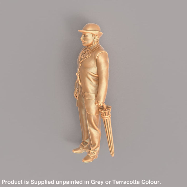 MM928B Edwardian/Victorian Male With Umbrella Figure