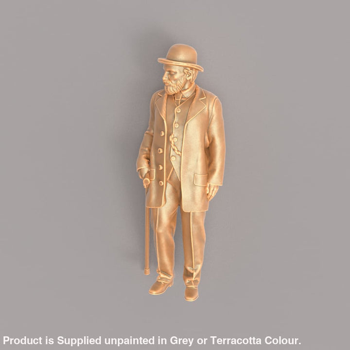MM928C Edwardian/Victorian Gentleman With Umbrella Figure