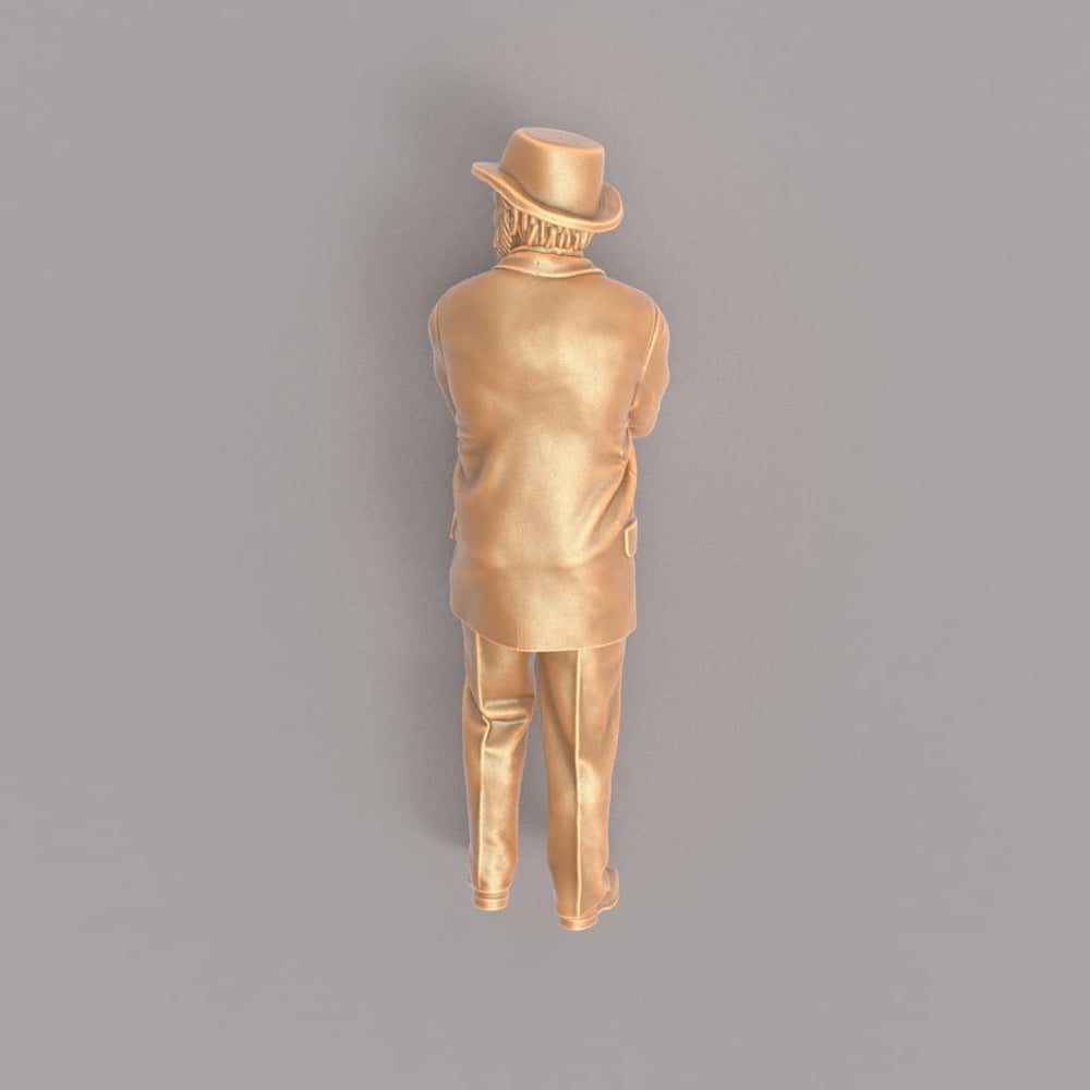 MM928E Edwardian/Victorian Gentleman arms crossed Figure