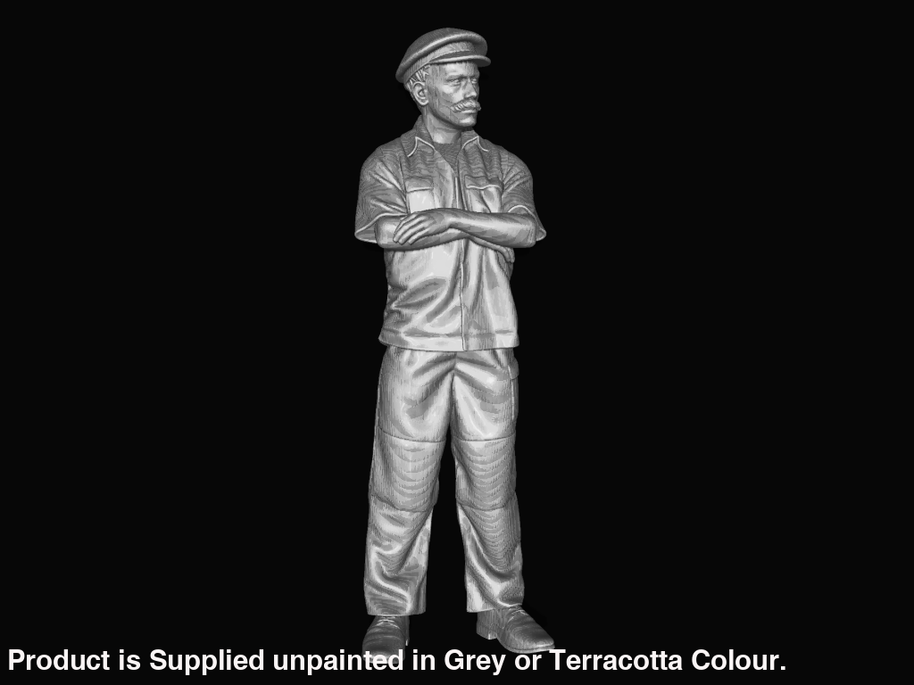 Mm948 Fisherman Arms Folded Figure