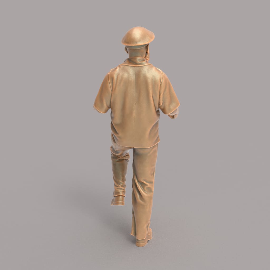 MM951 Fisherman/Sailor Climbing Ladder Figure