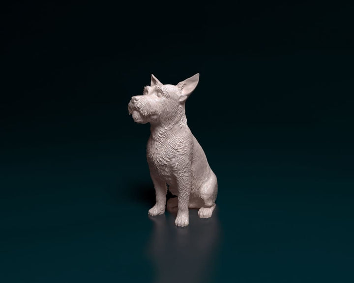 MMD047 Jack Russell wire haired 1:32 Animal