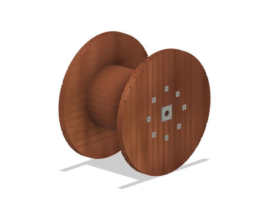 PJD066 Model Railway Cable drums