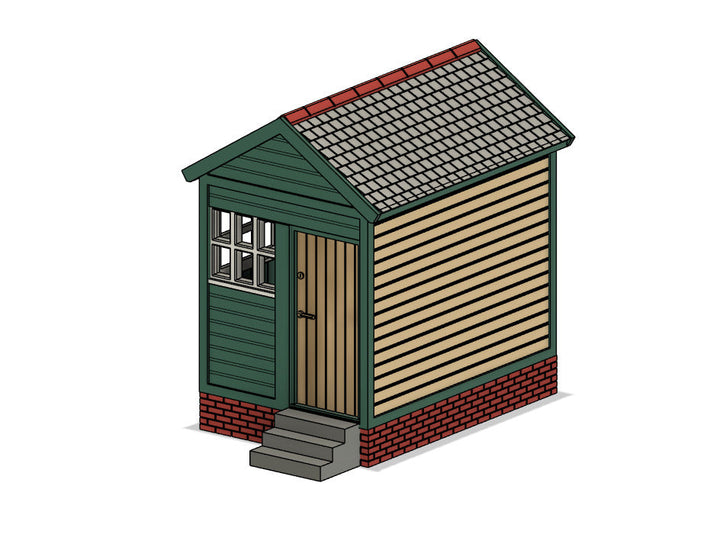 PJD112 Model Railway Ground Level Signal Box
