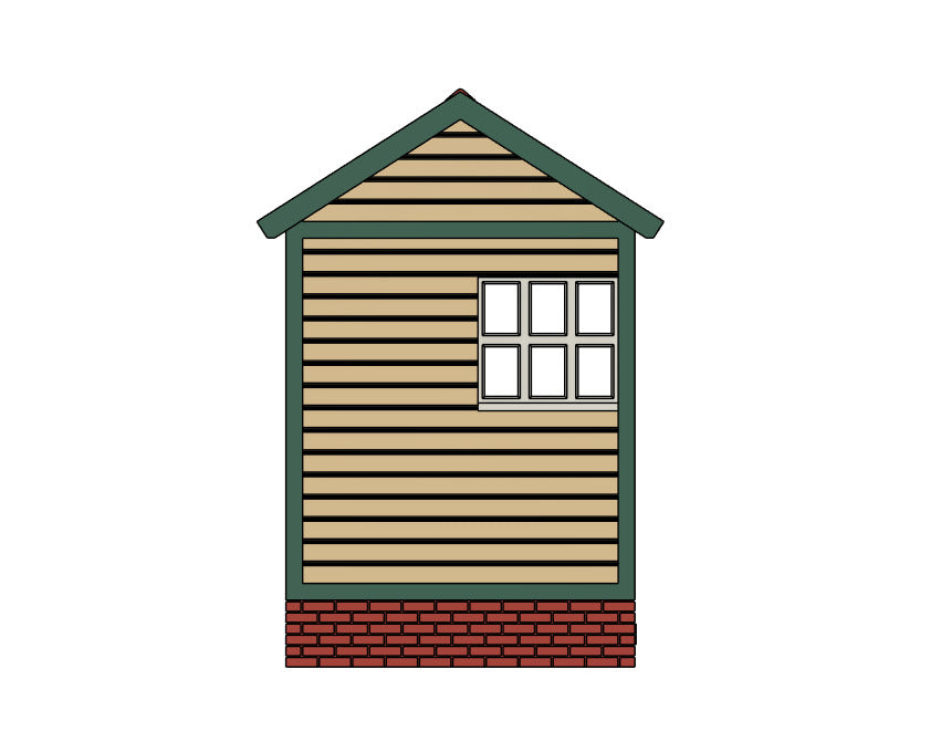 PJD112 Model Railway Ground Level Signal Box