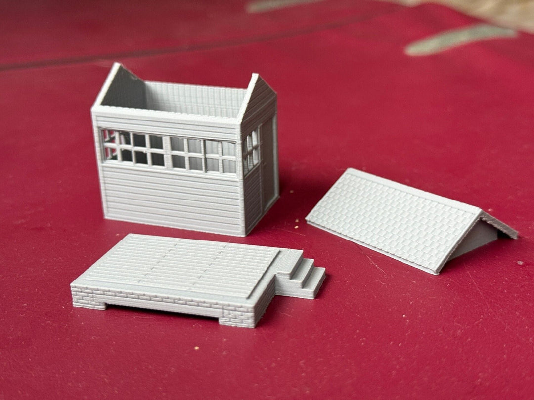 PJD112 Model Railway Ground Level Signal Box