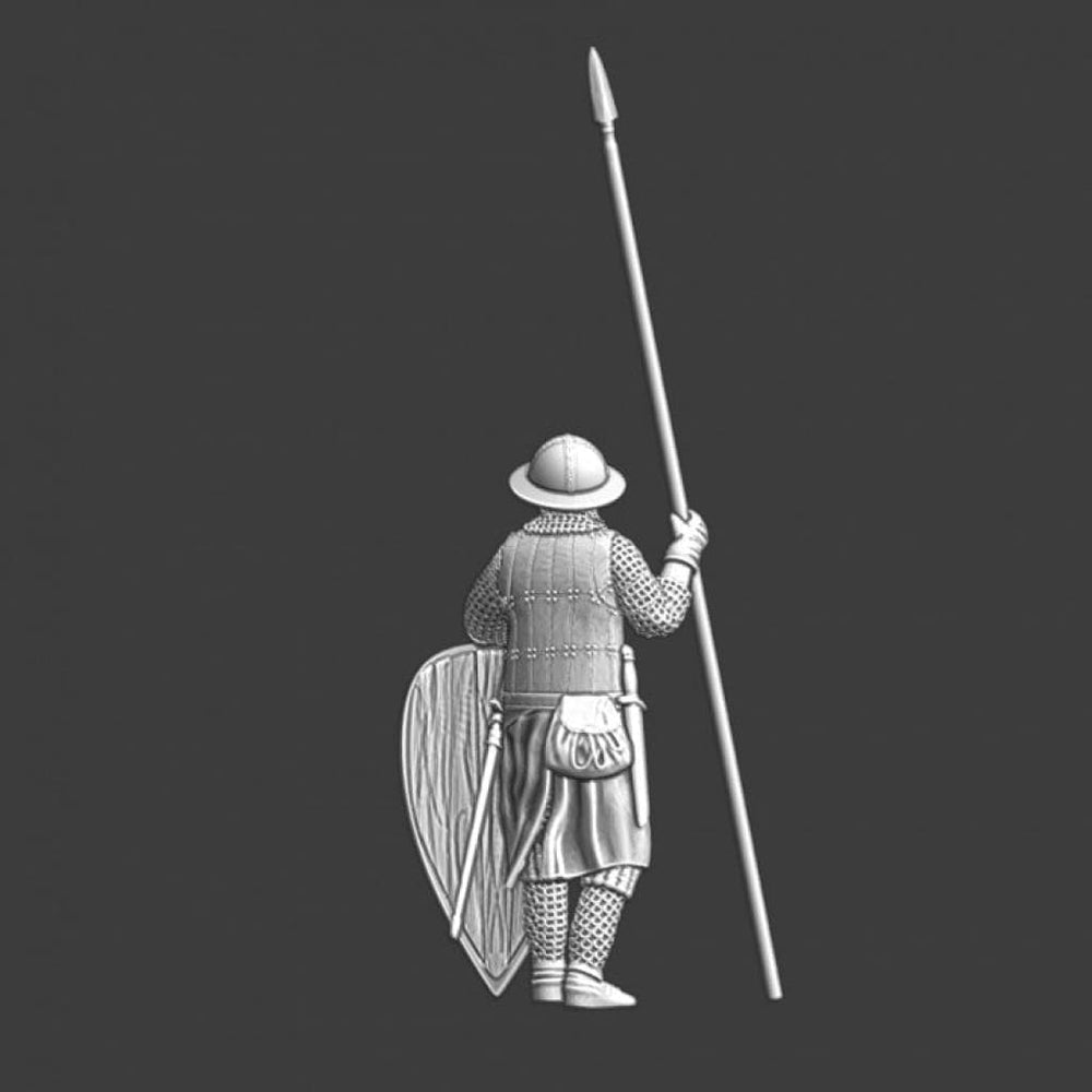 NCM077 Medieval guard - yelling at the persons approaching Medieval