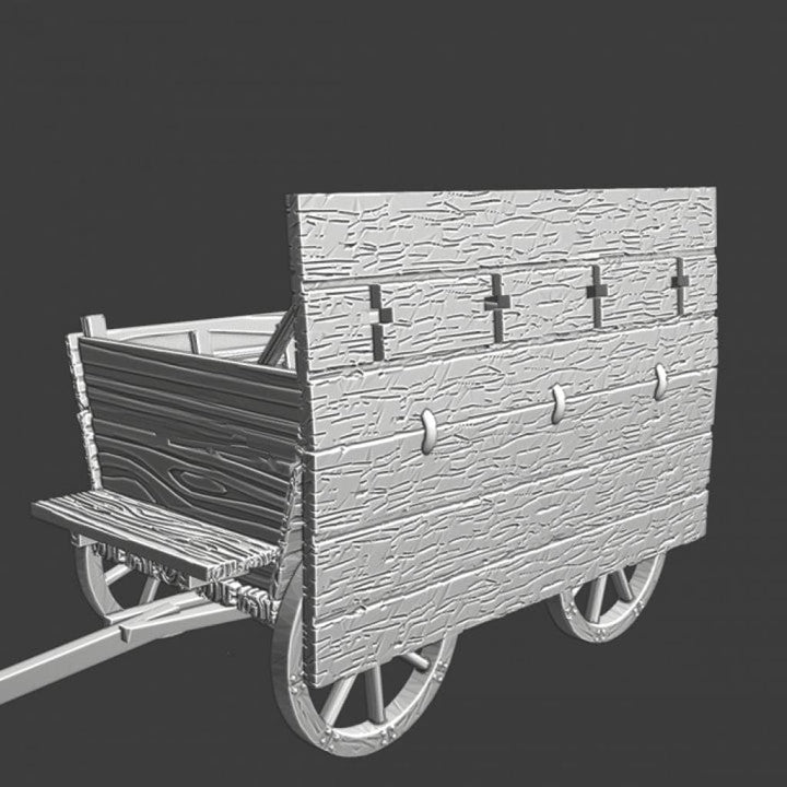 NCM145 Medieval war wagon - version 1 Medieval