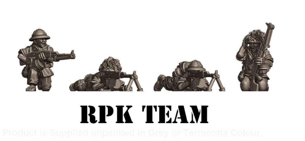 NTH Vietnam NVA RPK GUNNERS Figure
