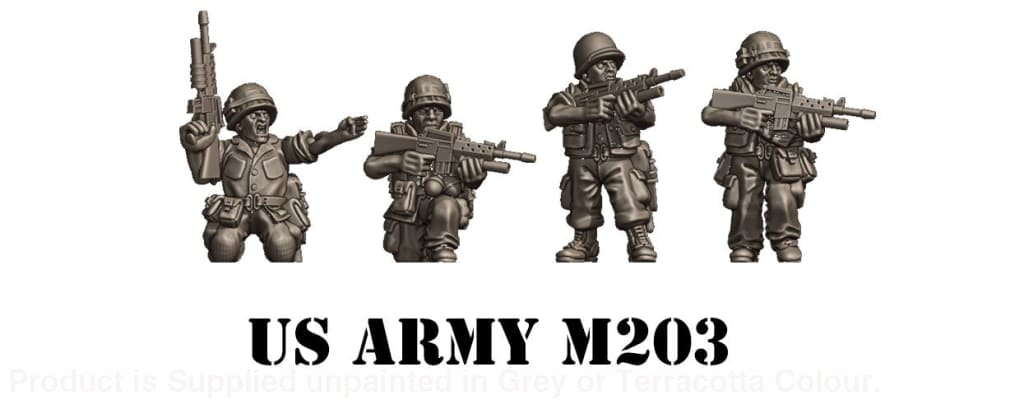 NTH Vietnam US Army M203 Figure