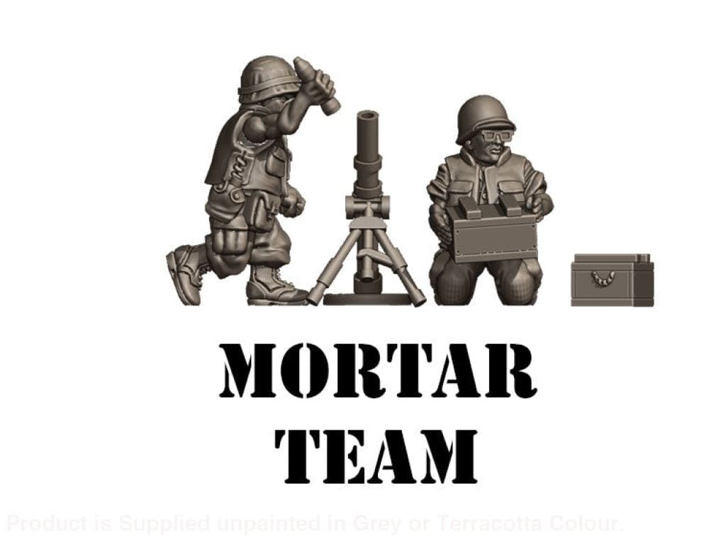 NTH Vietnam US ARMY Mortar Team 01 Figure