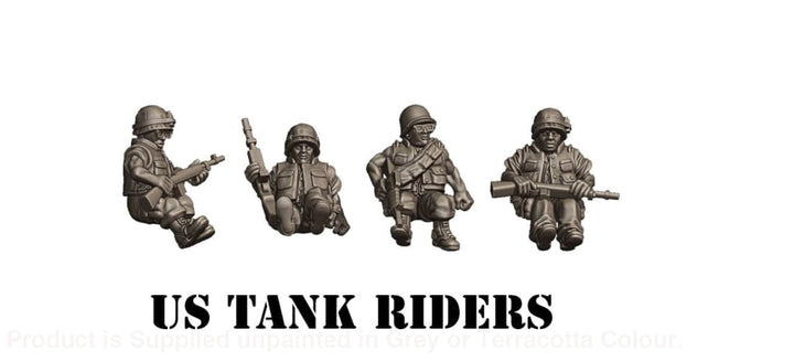 NTH Vietnam US Tank Riders Figure
