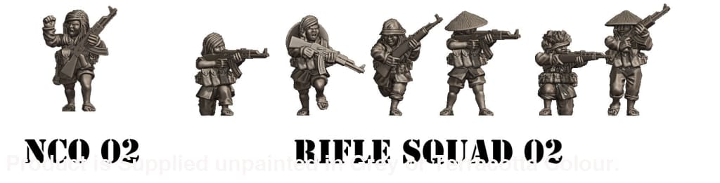 NTH Vietnam Vietcong Rifle Squad 02 Figure