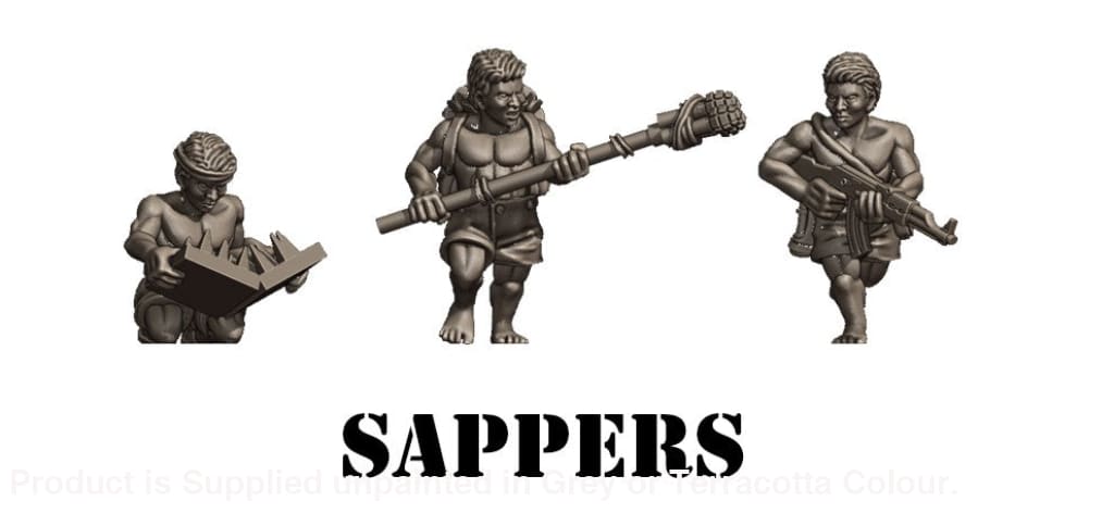 NTH Vietnam VIETCONG Sappers Figure